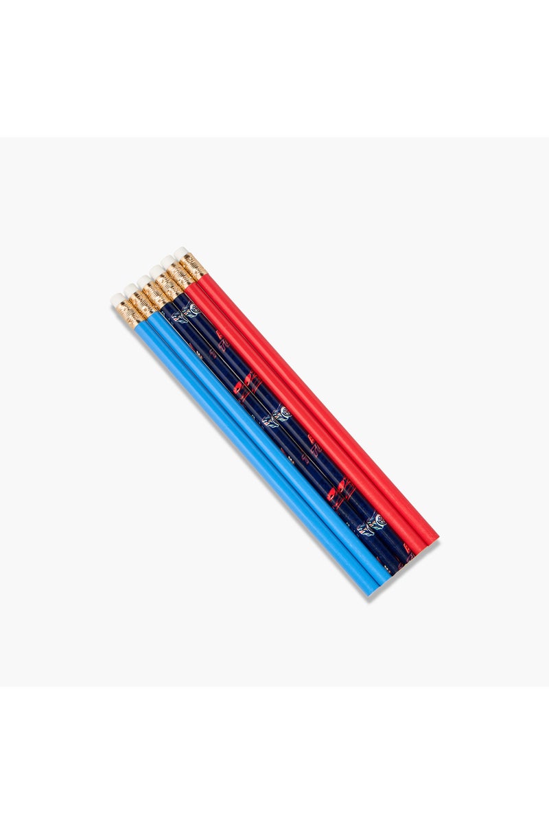 LIFESTYLE Wooden Pencil with Eraser - Set of 6 - Image 2